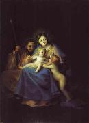 Francisco Jose de Goya The Holy Family oil on canvas